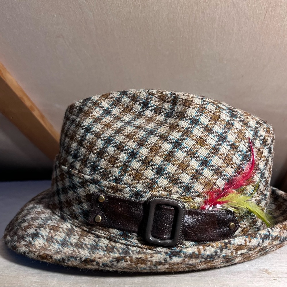 Vintage Richman Brothers Fedora Hat with Feather